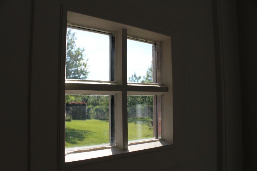 view from frontdoor inside